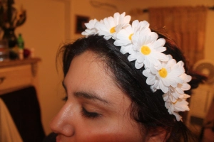 flower headband by Ami Garza