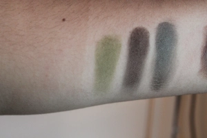 Mineral Shadow Swatches